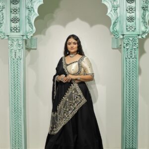 classic vermilion sweetheart bridal lehenga