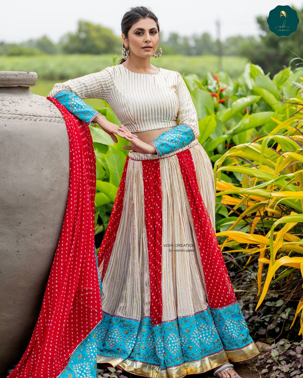 Ruhanika Georgette Lehenga