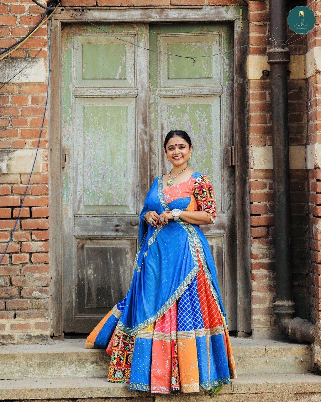 Rajwadi Lehariya Chaniya