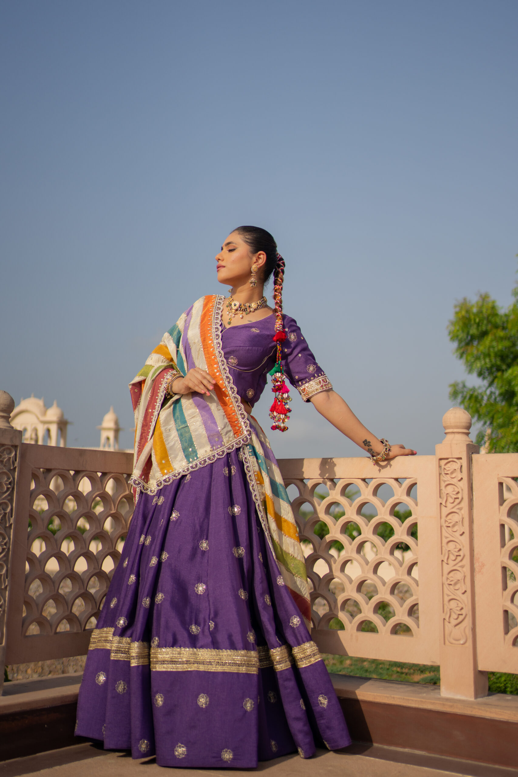 Vohi Royal Fusion Lehenga - Image 2